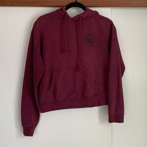 Obey Propaganda Maroon Hoodie Size Small